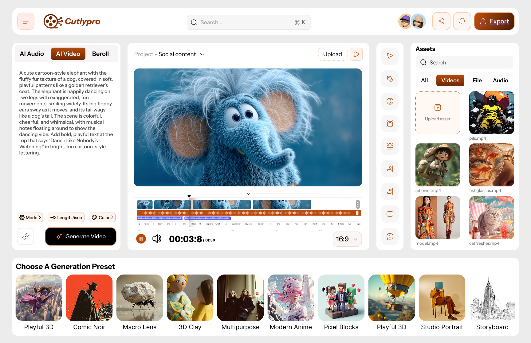 Video Player Interface